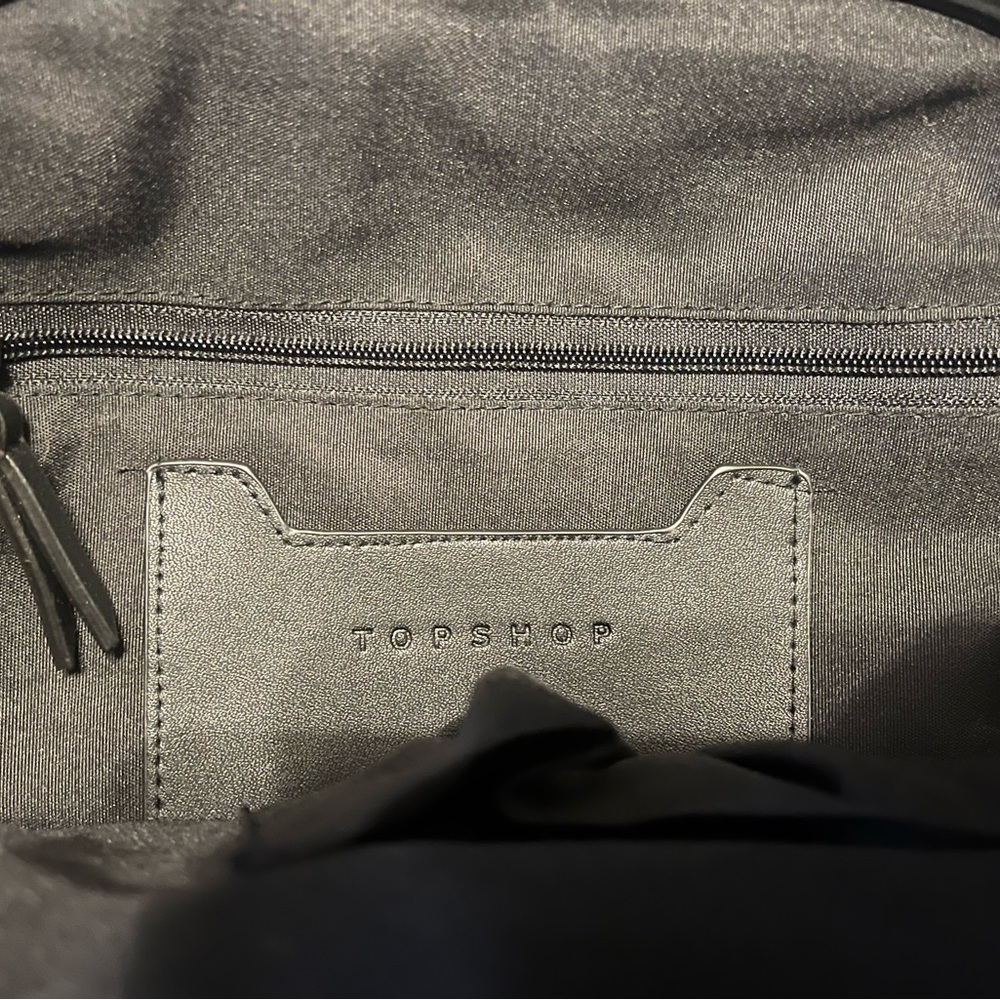 RARE TOPSHOP Fur Yellow Clutch Bag - Picture 4 of 4